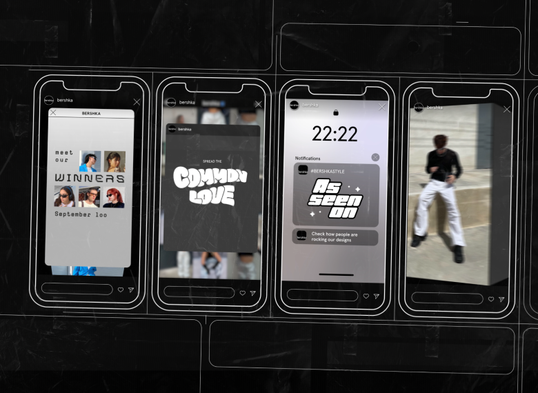 BERSHKA: IG Stories, inspired by Gen Z’s digital language