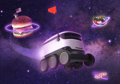 An interstellar food delivery service